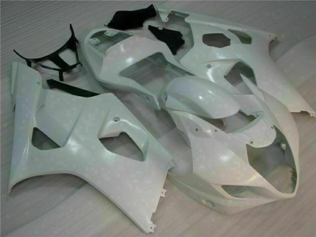 Weiß Suzuki GSXR 1000 K3 03-04 Motorrad Verkleidung Weiß Suzuki GSXR 1000 K3 03-04 Motorrad Verkleidung