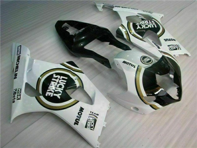 Weiß Suzuki GSXR 1000 K3 03-04 Motorrad Verkleidungen Weiß Suzuki GSXR 1000 K3 03-04 Motorrad Verkleidungen