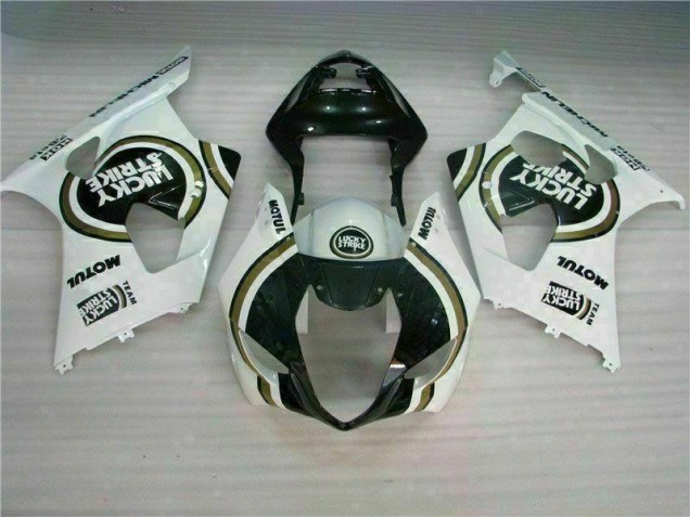 Weiß Suzuki GSXR 1000 K3 03-04 Motorrad Verkleidungen Weiß Suzuki GSXR 1000 K3 03-04 Motorrad Verkleidungen