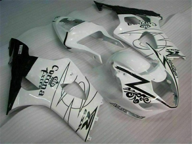 Weiß Suzuki GSXR 1000 K3 03-04 Motorrad Verkleidungen & Plastik Weiß Suzuki GSXR 1000 K3 03-04 Motorrad Verkleidungen & Plastik