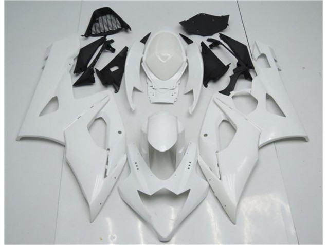 Weiß Suzuki GSXR 1000 K5 05-06 Motorrad Verkleidungen & Plastik Weiß Suzuki GSXR 1000 K5 05-06 Motorrad Verkleidungen & Plastik
