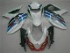 Weiß Suzuki GSXR 1000 K9 09-16 Motorrad Verkleidungen Weiß Suzuki GSXR 1000 K9 09-16 Motorrad Verkleidungen