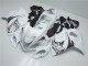 Weiß Suzuki GSXR 1300 Hayabusa 08-20 Motorrad Verkleidungen