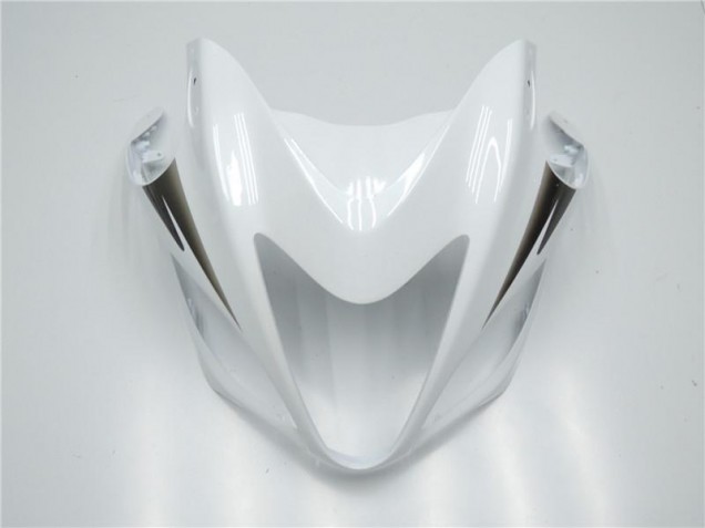 Weiß Suzuki GSXR 1300 Hayabusa 08-20 Motorrad Verkleidungen