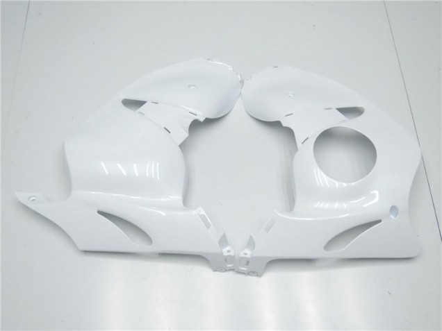 Weiß Suzuki GSXR 1300 Hayabusa 08-20 Motorrad Verkleidungen