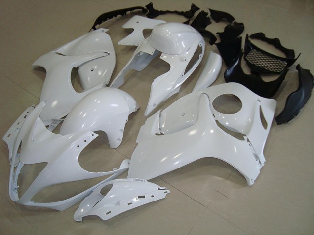 Weiß Suzuki GSXR 1300 Hayabusa 96-07 Motorrad Verkleidung Weiß Suzuki GSXR 1300 Hayabusa 96-07 Motorrad Verkleidung