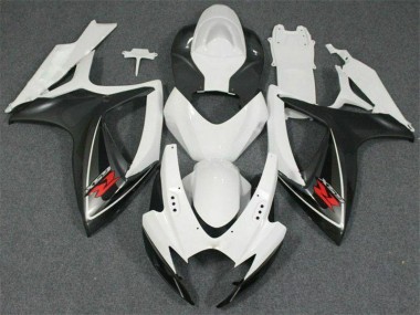 Weiß Suzuki GSXR 600 / 750 K6 06-07 Motorrad Verkleidungen