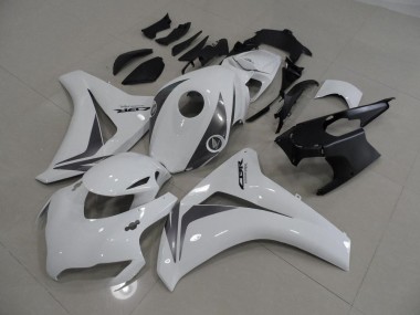 Weiß Und Grau Honda CBR 1000 RR 08-11 Motorrad Verkleidungen