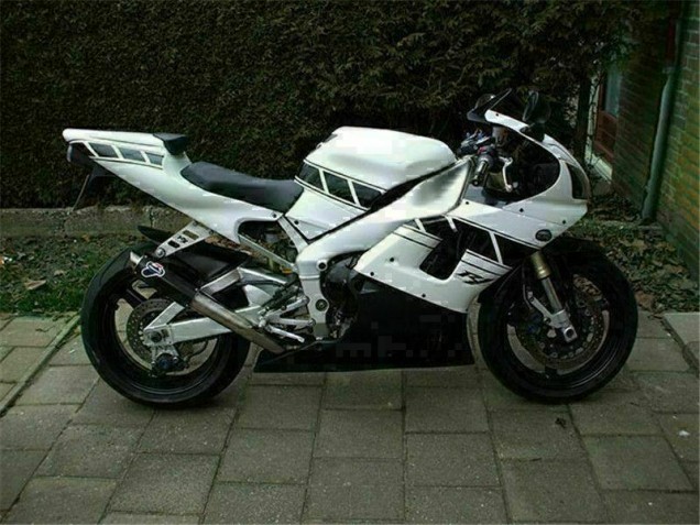 Weiß Yamaha R1 00-01 Motorrad Verkleidungen Weiß Yamaha R1 00-01 Motorrad Verkleidungen