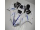 Weiß Yamaha R1 02-03 Motorrad Verkleidungen Komplett Sets