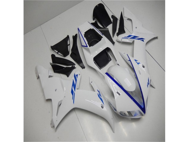 Weiß Yamaha R1 02-03 Motorrad Verkleidungen Komplett Sets