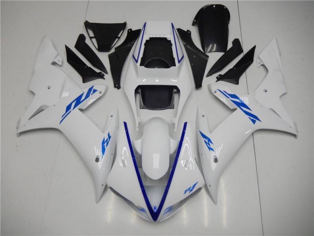Weiß Yamaha R1 02-03 Motorrad Verkleidungen Komplett Sets