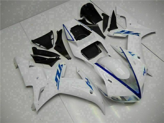 Weiß Yamaha R1 02-03 Motorrad Verkleidungen & Plastik