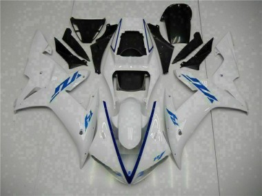 Weiß Yamaha R1 02-03 Motorrad Verkleidungen & Plastik