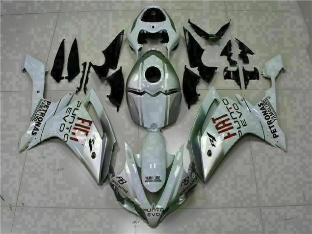 Weiß Yamaha R1 07-08 Motorrad Verkleidung